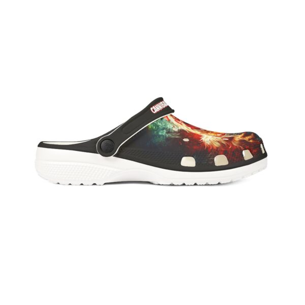 Cannibalistic Chicken Band Design Clog Shoes - Image 15