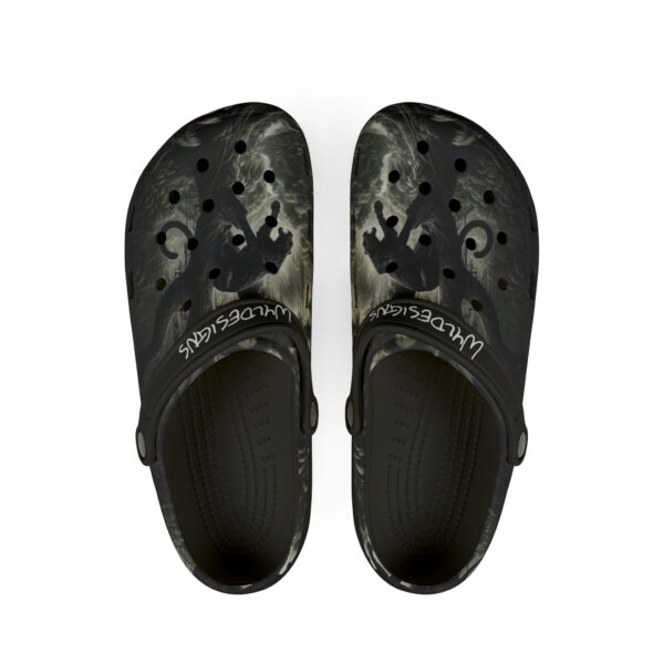 Black Panther WD-D003 By Wyldesigns - Clog Shoes - Image 2