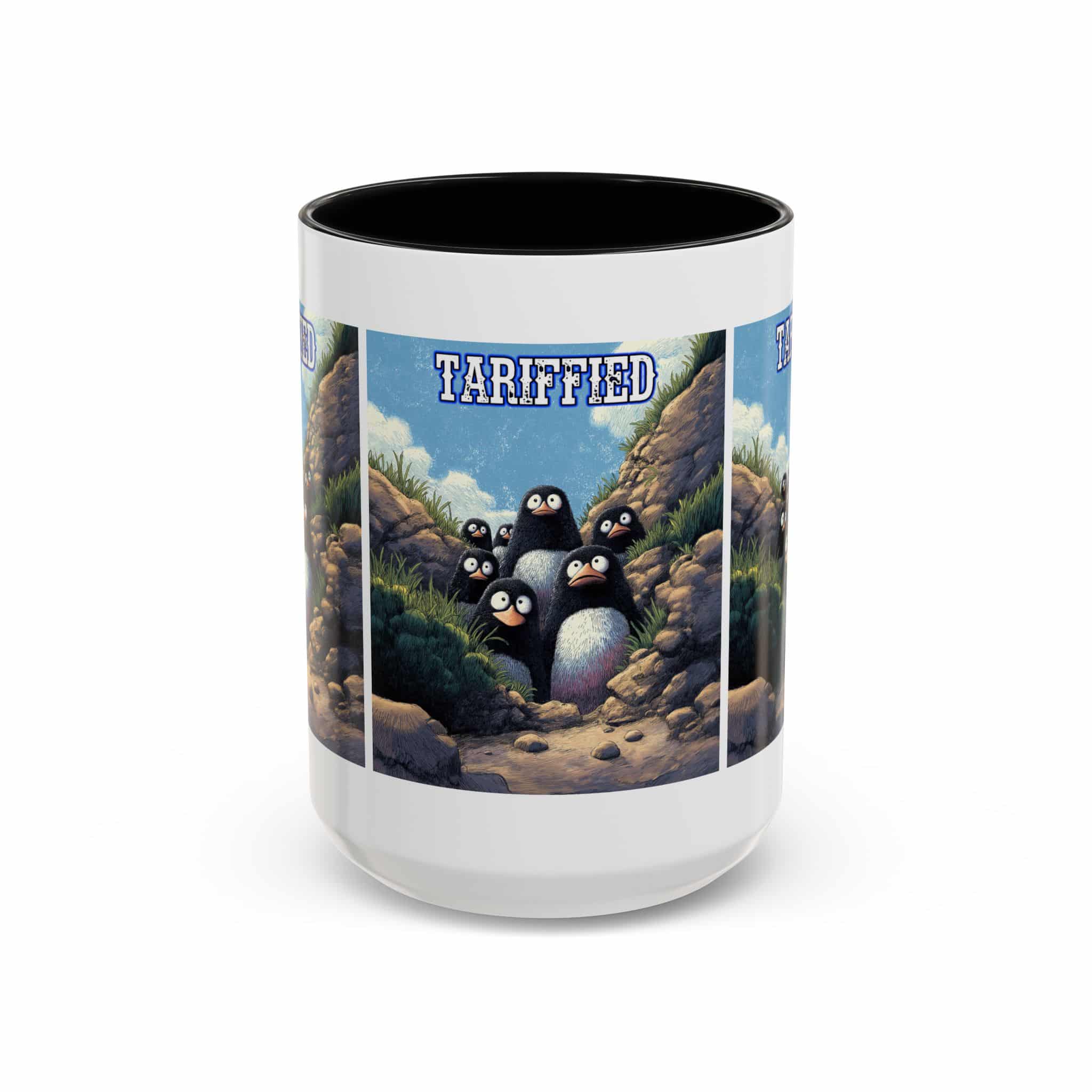 Tariffied Accent Coffee Mug (11, 15oz) - Tariff Fear Is Real - Image 21