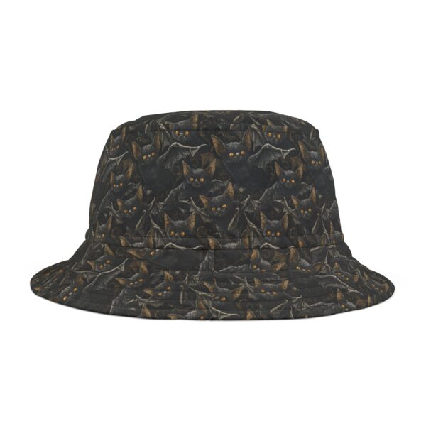 Spooky Cat Bucket Hat - Halloween Fashion Accessory