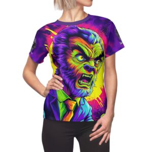 The Wolfman Pop 60's Art Style Tee Women's (AOP)