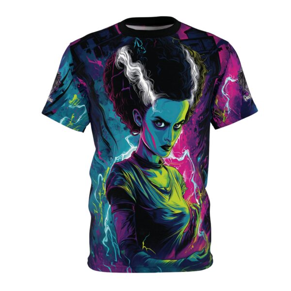 Bride Of Frankenstein Pop 60's Art Style Tee Unisex (AOP)