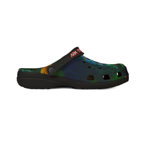 Clog Shoes - Arm The Animals: Commando Tiger #AA-D-WT003 Design - Image 7