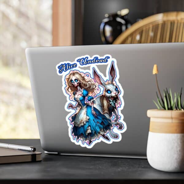 Ghastly Wicked Tales Alice Undead & White Rabbit Decal Sticker - Image 22
