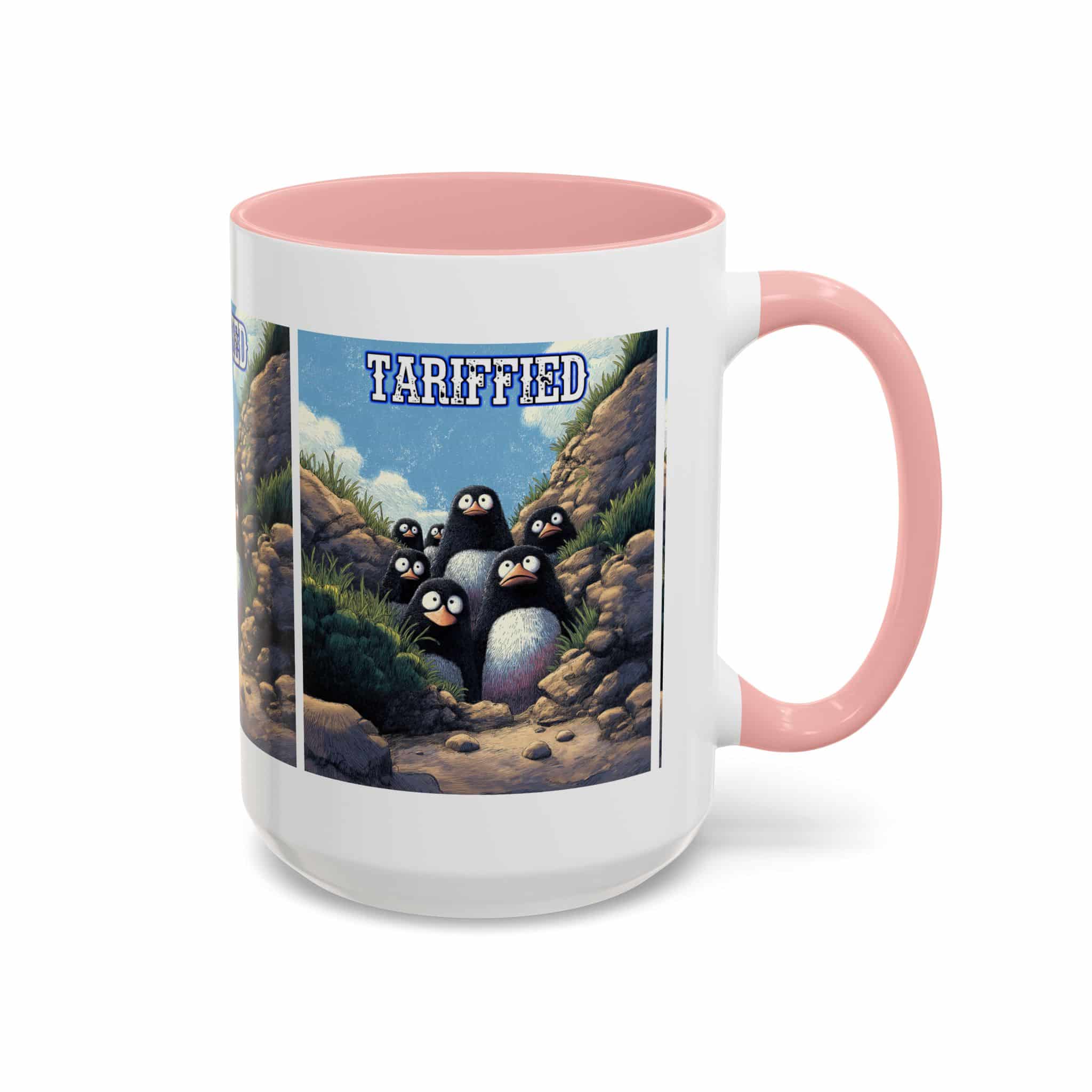 Tariffied Accent Coffee Mug (11, 15oz) - Tariff Fear Is Real - Image 30