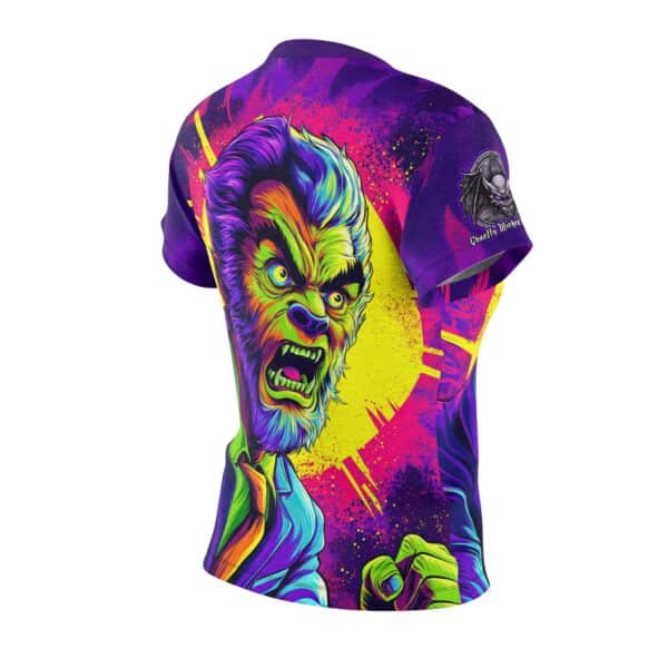 The Wolfman Pop 60's Art Style Tee Women's (AOP) - Image 4
