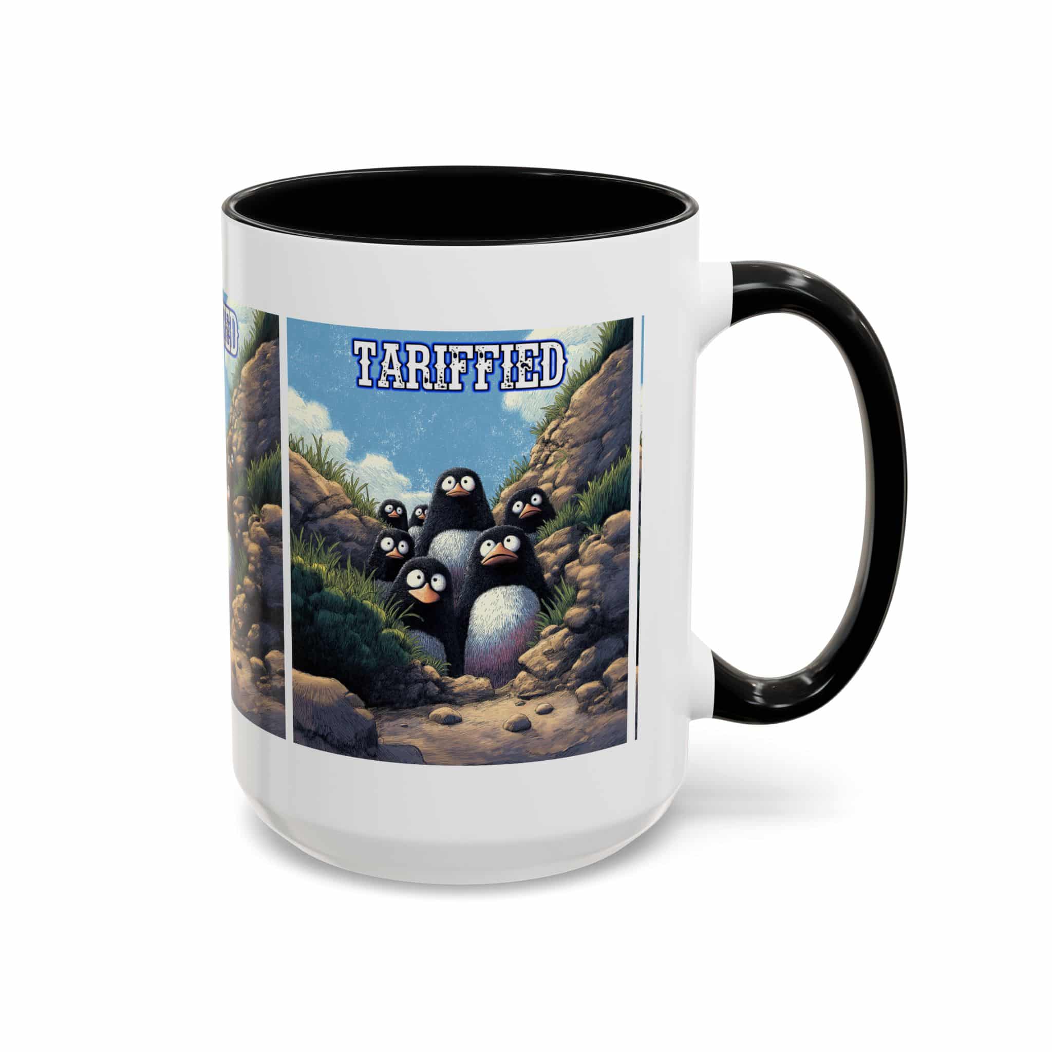 Tariffied Accent Coffee Mug (11, 15oz) - Tariff Fear Is Real - Image 22