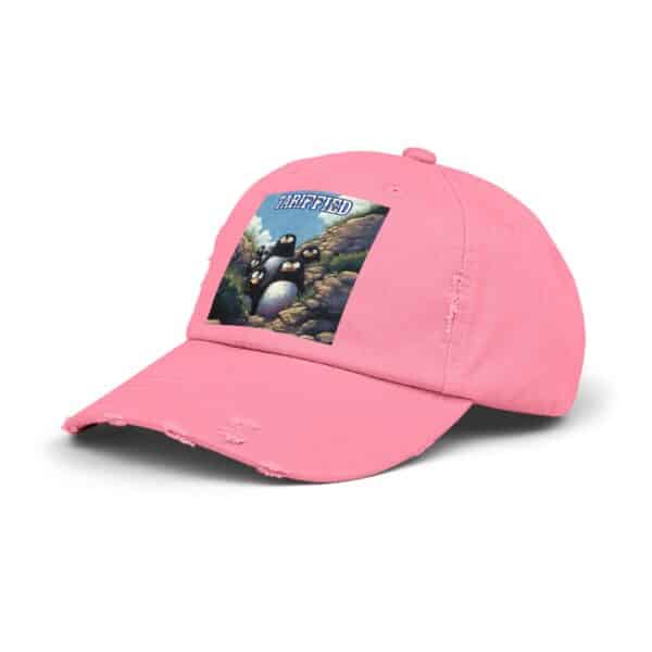 Tariffied Logo Distressed Cap - Tariff Fear Is Real - Image 44