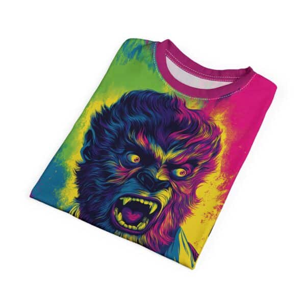The Wolfman II Pop 60's Art Style Tee Unisex (AOP) - Image 40