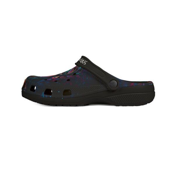 Cosmic Chameleon Design #WD-D004 By Wyldesigns - Clog Shoes - Image 5