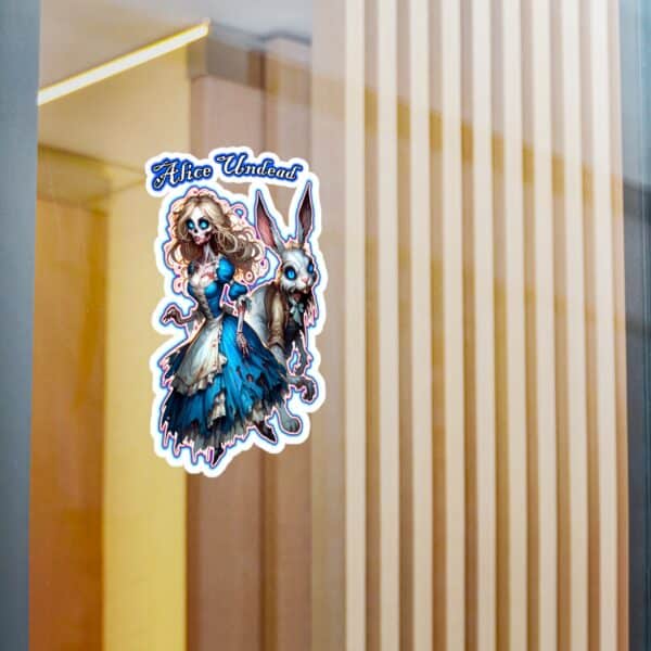 Ghastly Wicked Tales Alice Undead & White Rabbit Decal Sticker - Image 14