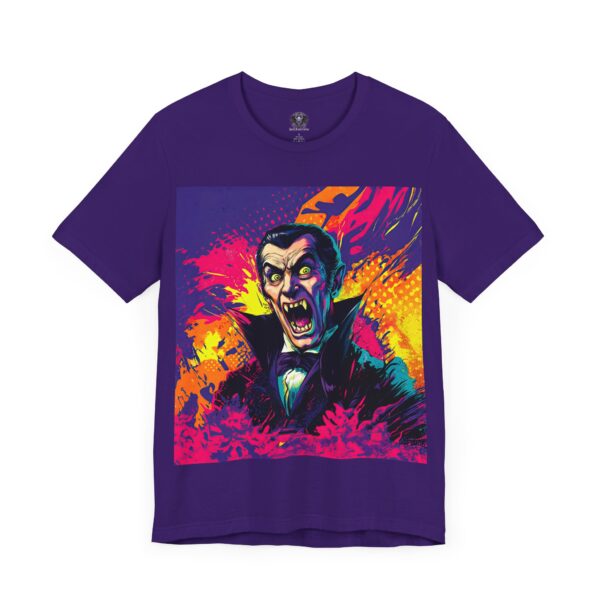 Dracula Pop Art 60's Style Tee - Image 8