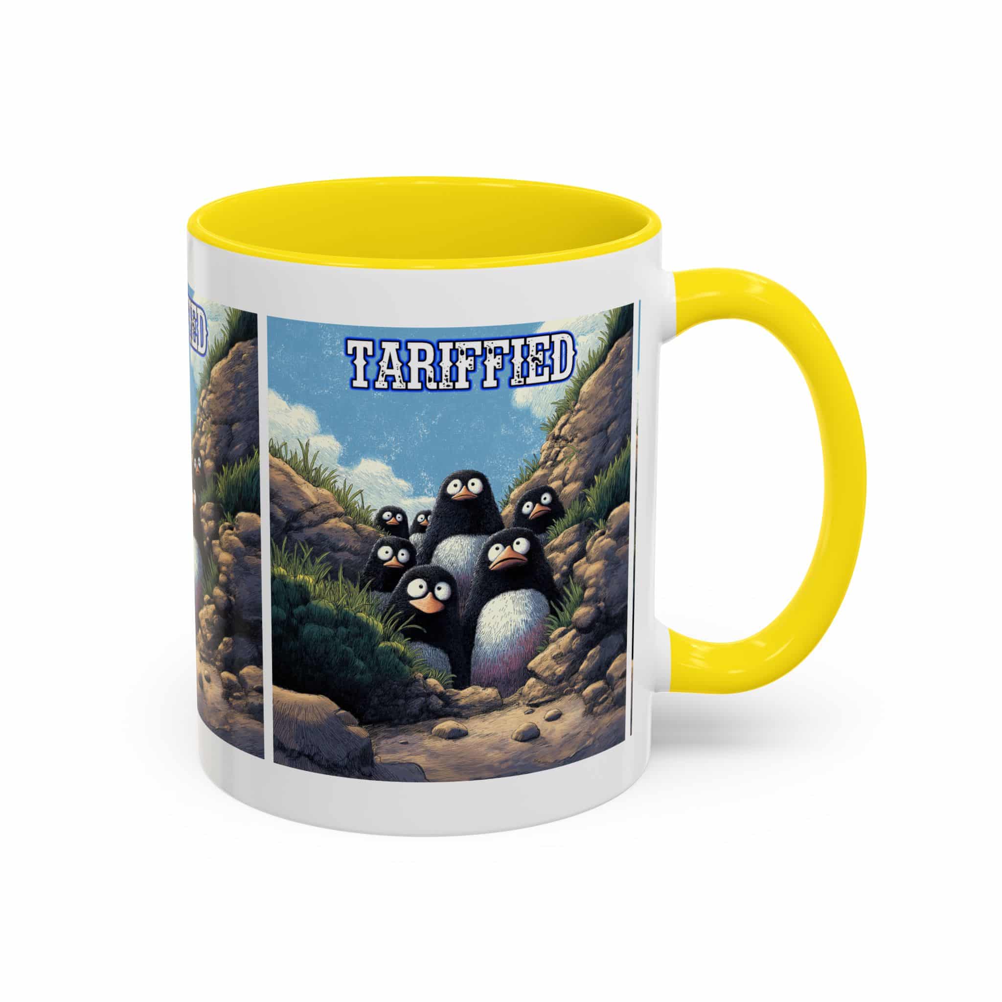 Tariffied Accent Coffee Mug (11, 15oz) - Tariff Fear Is Real - Image 50