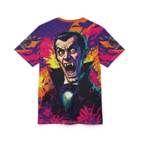 Dracula Pop 60's Art Style Tee Unisex (AOP) - Image 27
