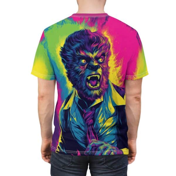 The Wolfman II Pop 60's Art Style Tee Unisex (AOP) - Image 32