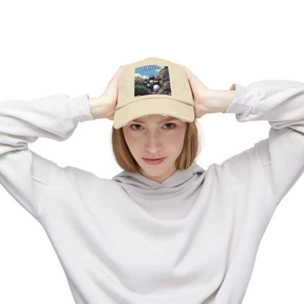 Tariffied Logo Distressed Cap - Tariff Fear Is Real - Image 28