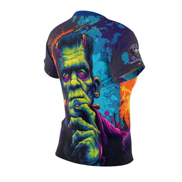 Frankenstein Pop 60's Art Style Tee Women's (AOP) - Image 4