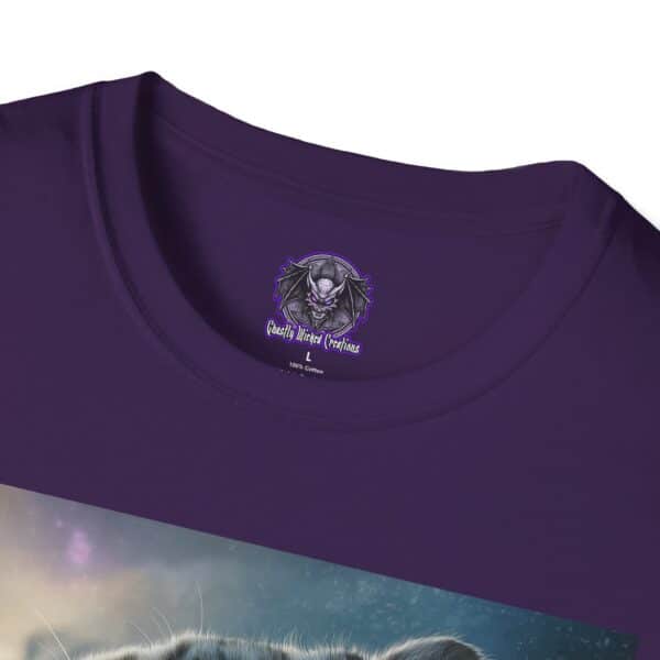 Snow Leopard V Profile By Wyldesigns Unisex T-Shirt - Image 43