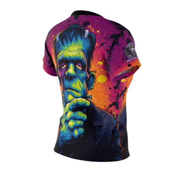 Frankenstein II Pop 60's Art Style Tee Women's (AOP) - Image 7