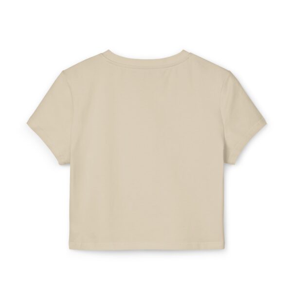 Skeletal T-Rex Women's Baby Tee | Cute Graphic Shirt, Trendy Crop Top, Tyrannosaurus - Image 3