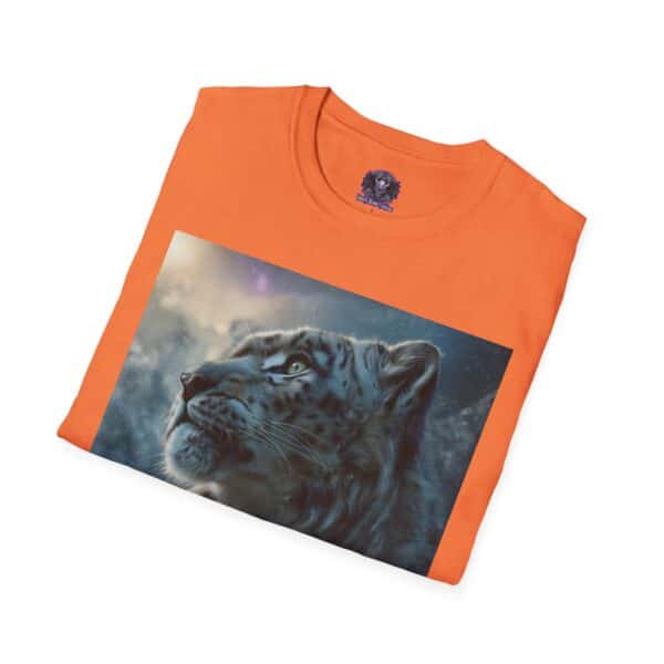 Snow Leopard V Profile By Wyldesigns Unisex T-Shirt - Image 12