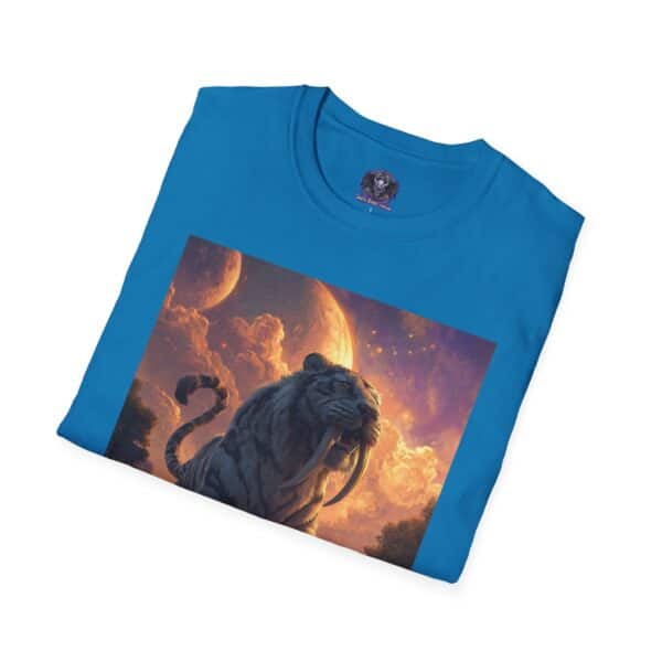 Prehistoric Smilodon aka Sabre-Tooth Tiger III Unisex T-Shirt, Graphic Tee, Unique Gift, Casual Wear - Image 32