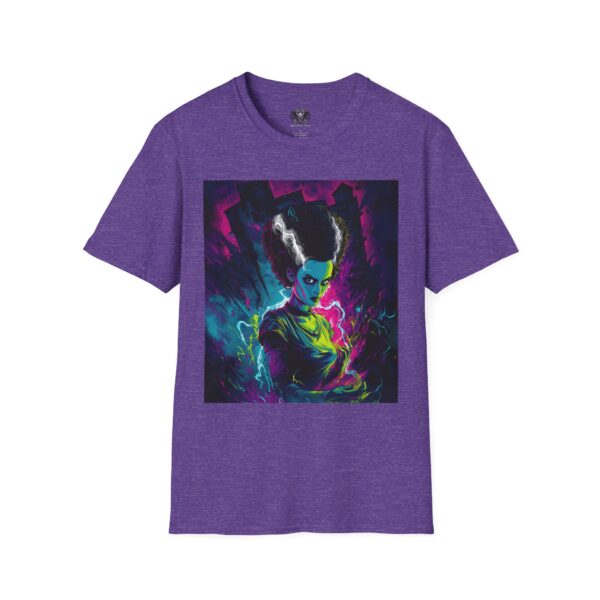Bride of Frankenstein Pop Art 60's Style Unisex T-Shirt - Image 29