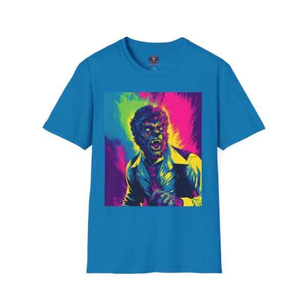 The Wolfman II Pop Art 60's Style Unisex T-Shirt - Image 53