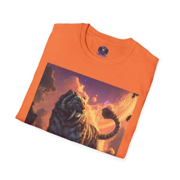 Prehistoric Smilodon aka Sabre-Tooth Tiger I Unisex T-Shirt, Graphic Tee, Unique Gift, Casual Wear - Image 12