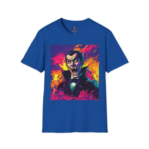 Dracula Pop Art 60's Style Unisex T-Shirt - Image 21