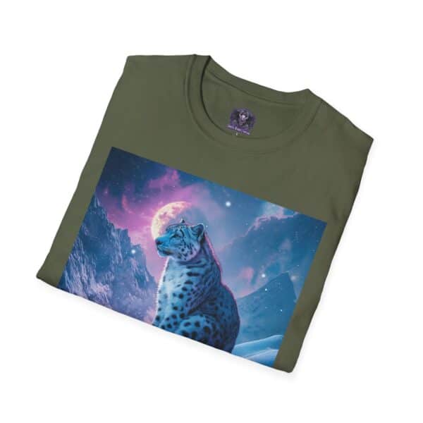 Snow Leopard II By Wyldesigns Unisex T-Shirt - Image 28