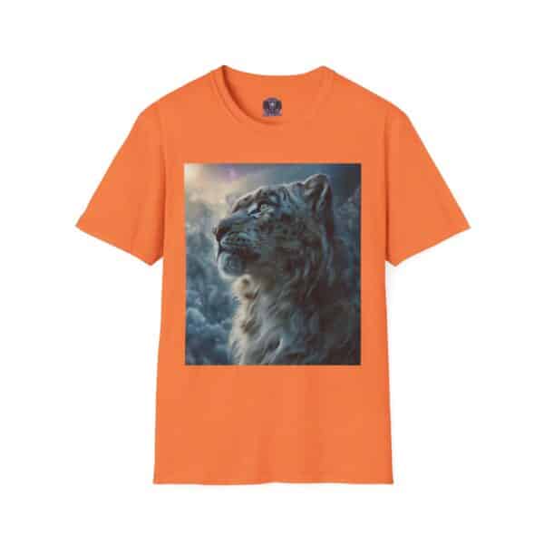 Snow Leopard V Profile By Wyldesigns Unisex T-Shirt - Image 9