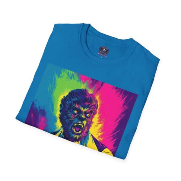 The Wolfman II Pop Art 60's Style Unisex T-Shirt - Image 56