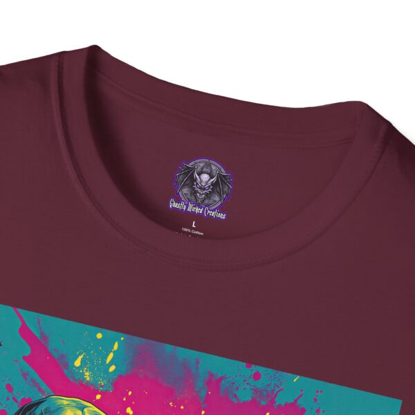 Creature From The Deep Pop Art 60's Style Unisex T-Shirt - Image 15