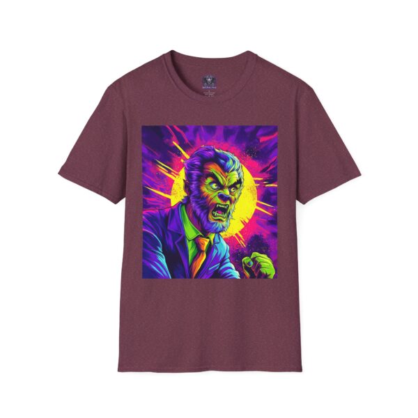 The Wolfman Pop Art 60's Style Unisex T-Shirt - Image 45