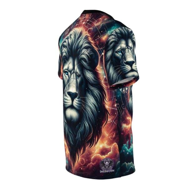 Lion In The Sky WD-D014 By Wyldesigns Unisex Cut & Sew Tee (AOP) - Image 4