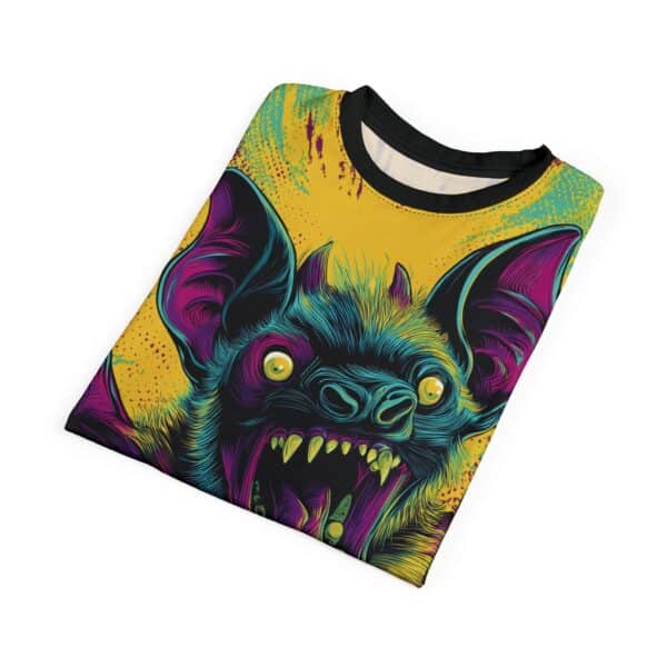 Vampire Bat Pop Art Style 60's Unisex Tee (AOP) - Image 20