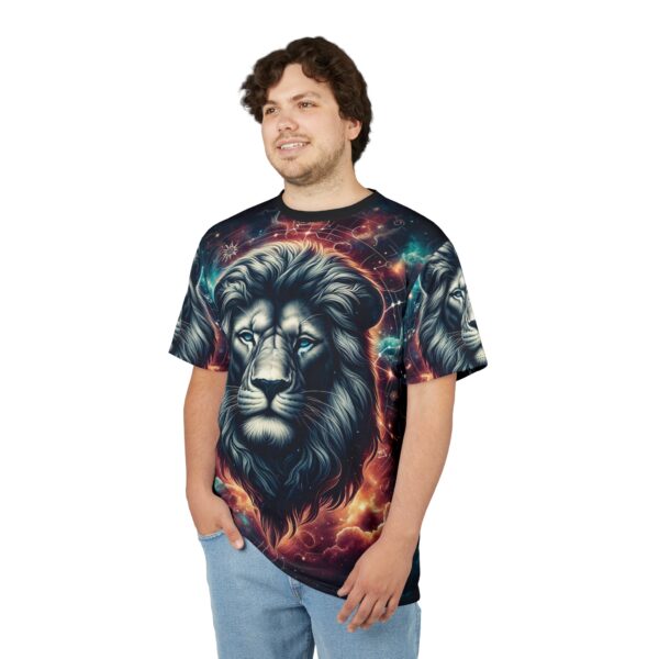 Lion In The Sky WD-D014 By Wyldesigns Unisex Cut & Sew Tee (AOP) - Image 10