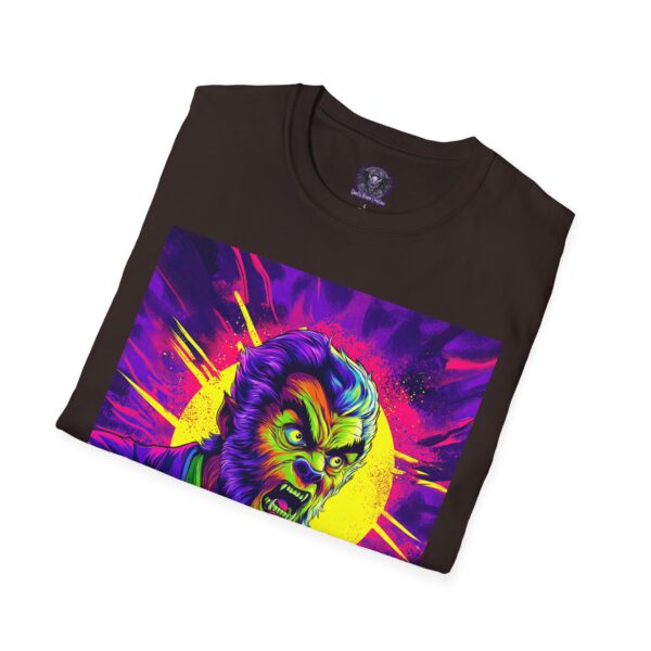 The Wolfman Pop Art 60's Style Unisex T-Shirt - Image 20