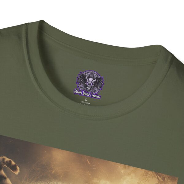 Prehistoric Smilodon aka Sabre-Tooth Tiger VIII Unisex T-Shirt, Graphic Tee, Unique Gift, Casual Wear - Image 27