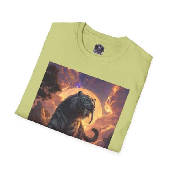 Prehistoric Smilodon aka Sabre-Tooth Tiger V Unisex T-Shirt, Graphic Tee, Unique Gift, Casual Wear - Image 24
