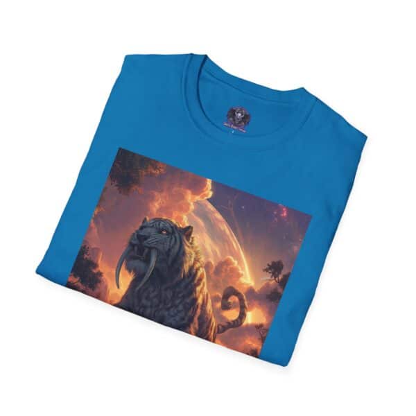 Prehistoric Smilodon aka Sabre-Tooth Tiger IV Unisex T-Shirt, Graphic Tee, Unique Gift, Casual Wear - Image 32