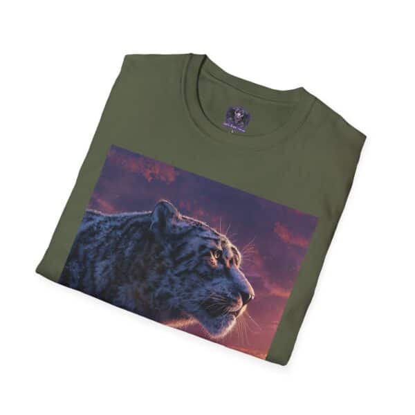 Snow Leopard IV Profile By Wyldesigns Unisex T-Shirt - Image 28