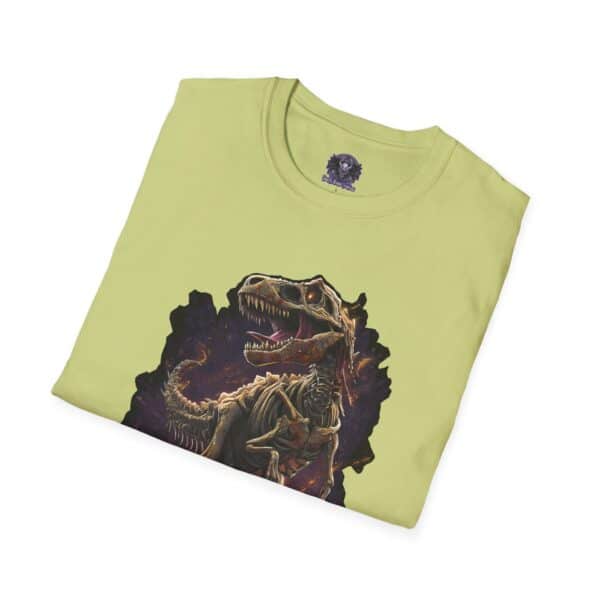 Skeleton T-Rex Unisex T-Shirt, Funny Graphic Tee, Unique Gift, Casual Wear, Tyrannosaurus - Image 24