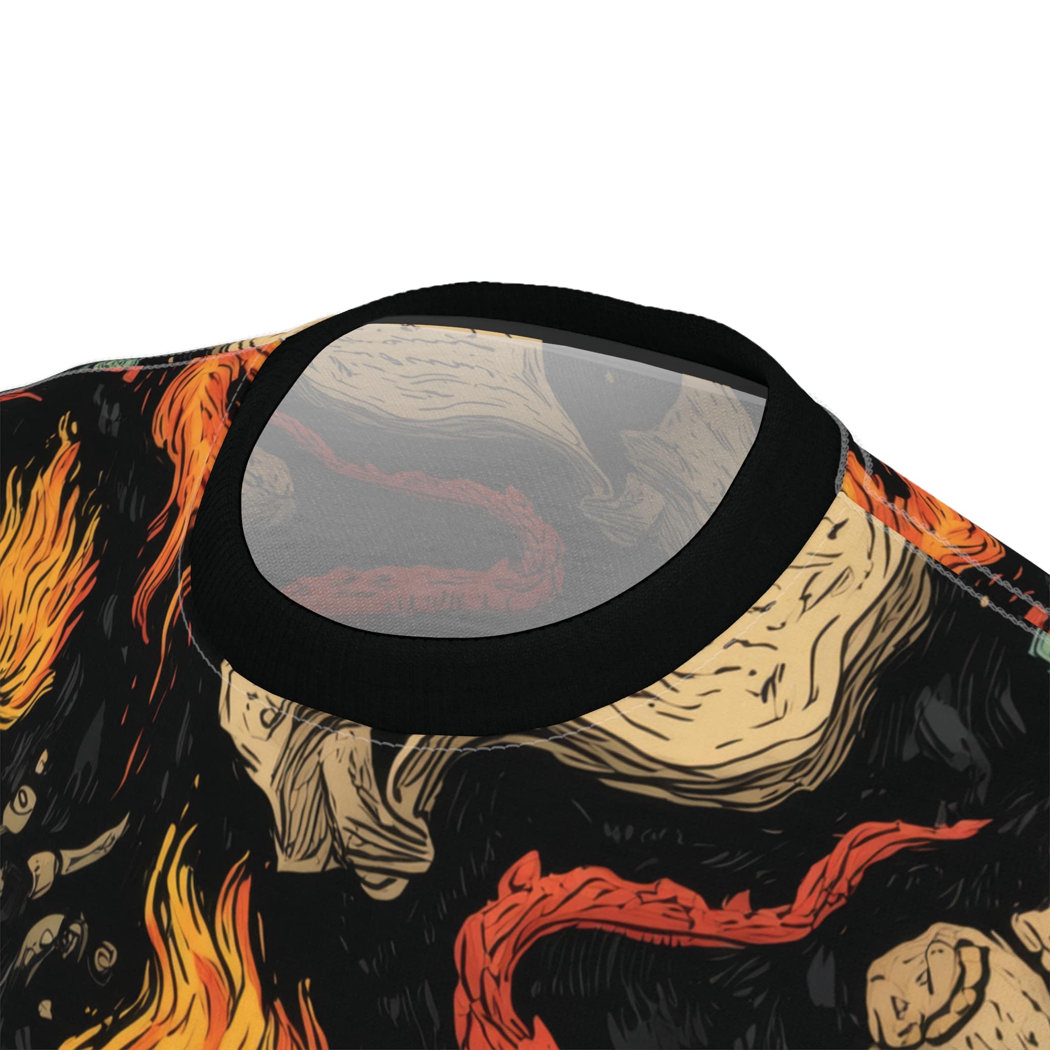 Epic Dragon Fantasy Pattern Unisex Cut & Sew Tee (AOP) - Image 40