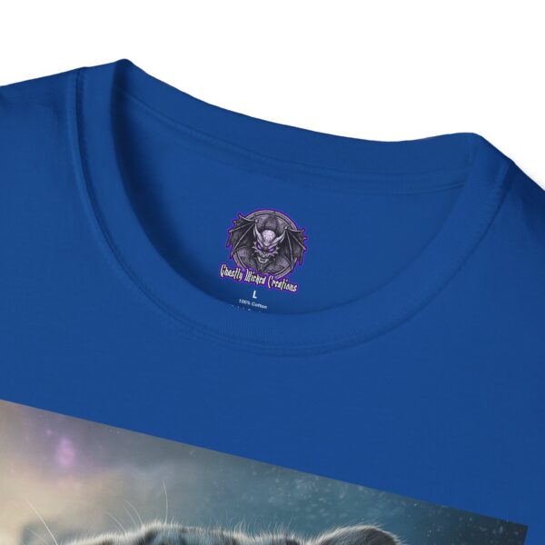 Snow Leopard V Profile By Wyldesigns Unisex T-Shirt - Image 59