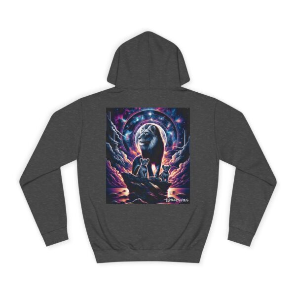 Cosmic Lion Family WD-D006 By Wyldesigns Unisex College Hoodie - Image 14