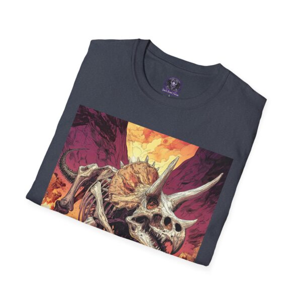 Prehistoric Skeletal Triceratops II Unisex T-Shirt, Graphic Tee, Unique Gift, Casual Wear - Image 36