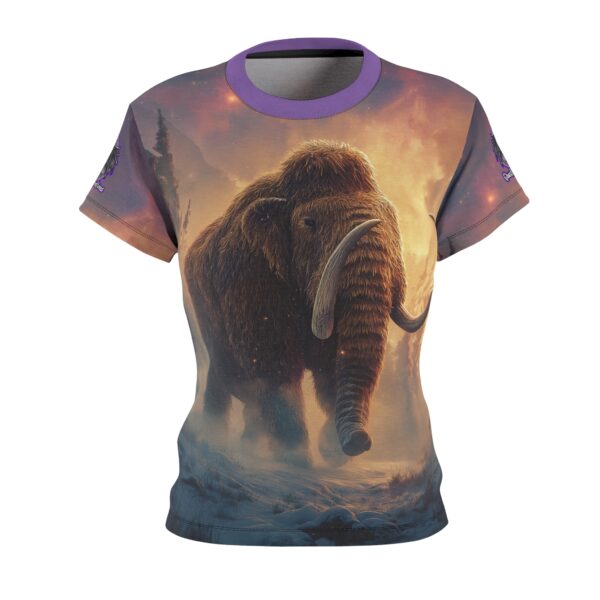 Prehistoric Wooly Mammoth Mastodon Women's Tee (AOP) - Image 5