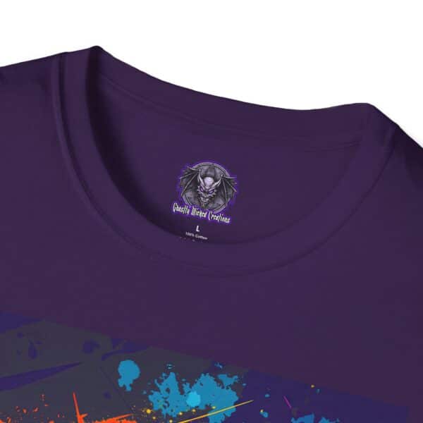Frankenstein Pop Art 60's Style Unisex T-Shirt - Image 35